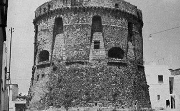 Foto storica della torre di Salignano