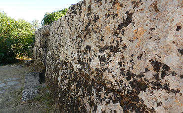 Il monumento delle 100 pietre a Patù - particolare