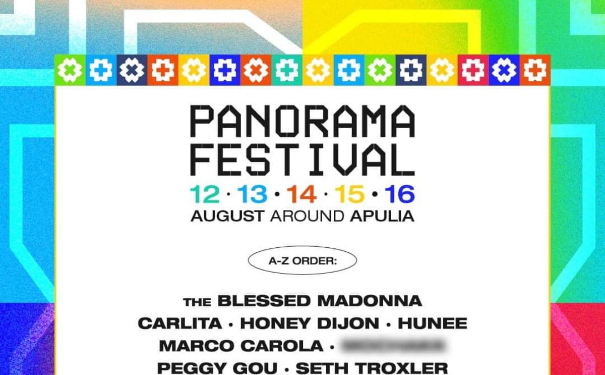 Panorama Festival (Puglia, dal 12 al 16 agosto) cresce in maniera