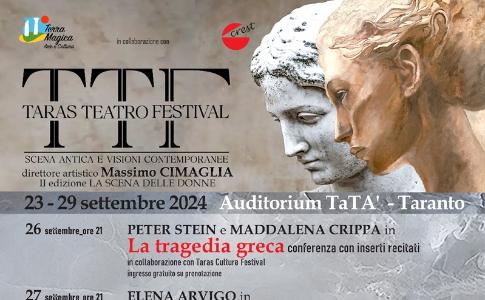 I BIG DEL TEATRO SBARCANO IN PUGLIA PER IL TARAS TEATRO FESTIVAL