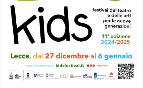 Giovedì 19 dicembre | LECCE | Conferenza stampa di Kids - Festival del teatro e delle arti per le nuove generazioni alla Biblioteca OgniBene