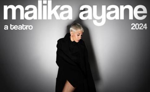 MALIKA AYANE il suo tour nei teatri parte da Gallipoli - il 7 novembre al Teatro Italia