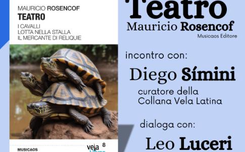 “TEATRO” DI MAURICIO ROSENCOF, A CURA DI DIEGO SÍMINI, ALLA DISTILLERIA DE GIORGI