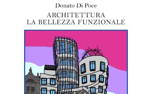 Esce il libro ARCHITETTURA - LA BELLEZZA FUNZIONALE di Donato Di Poce