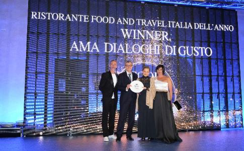 Muro Leccese_ AMA, dialoghi di gusto di Muro è stato premiato come il "Ristorante Food and Travel Italia dell'Anno"